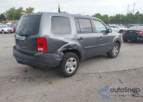 2015 Honda Pilot Lx из США, поврежденный, VIN 5FNYF3H23FB012811